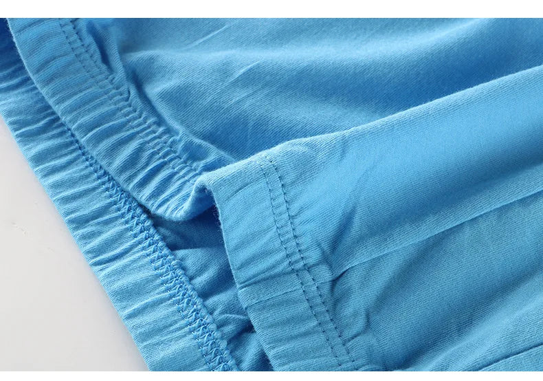 Men's breathable cotton underwear large size 4 pieces