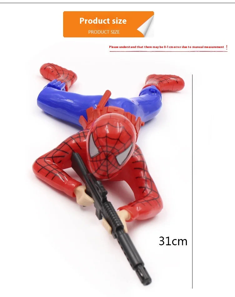 Glowing Crawling Super Hero Toys for Kids