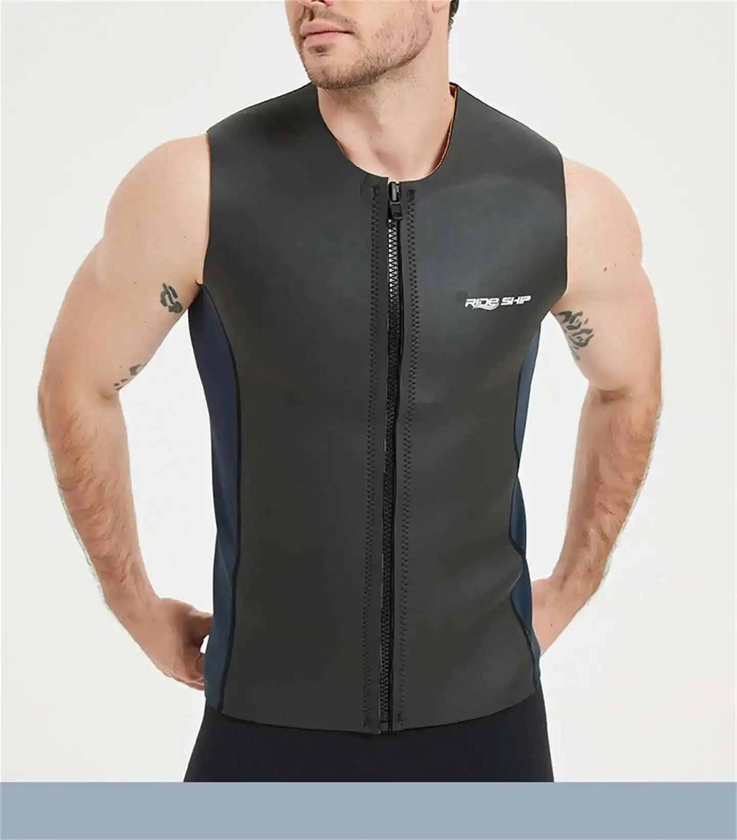 Áo Lặn Không Tay 3mm - Bơi Lội & Lướt Sóng