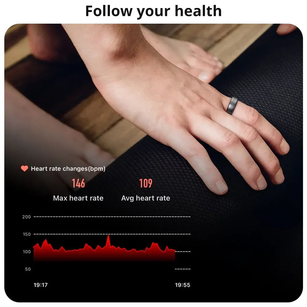 EIGIIS R06 Health Ring - Waterproof, Smart Measurement