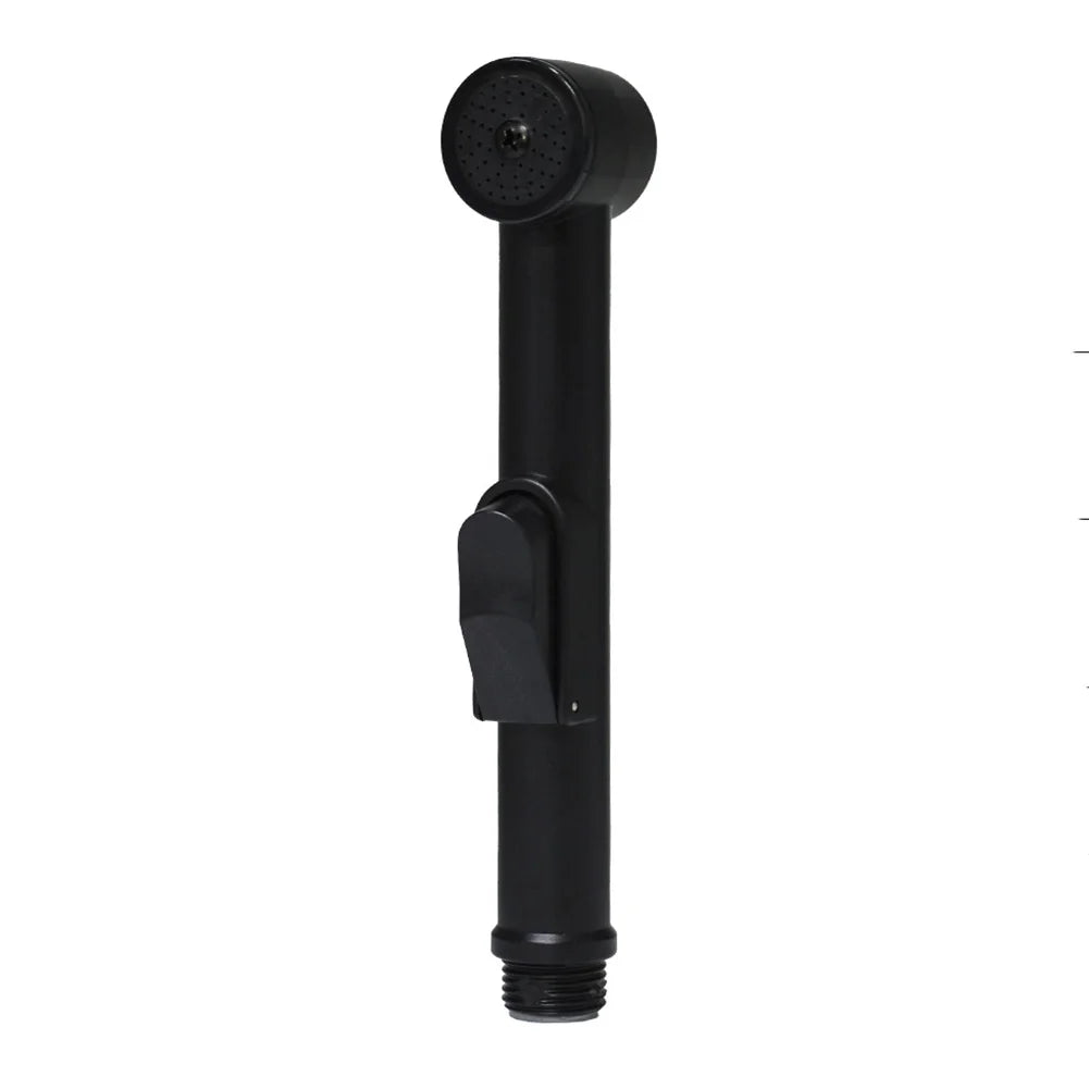 Black ABS Sprayer Handheld Toilet Bidet Bathroom Toilet Bidet Shower Head Nozzle Showerhead Shattaf Spray Shower Head Nozzle - Daisan Mart