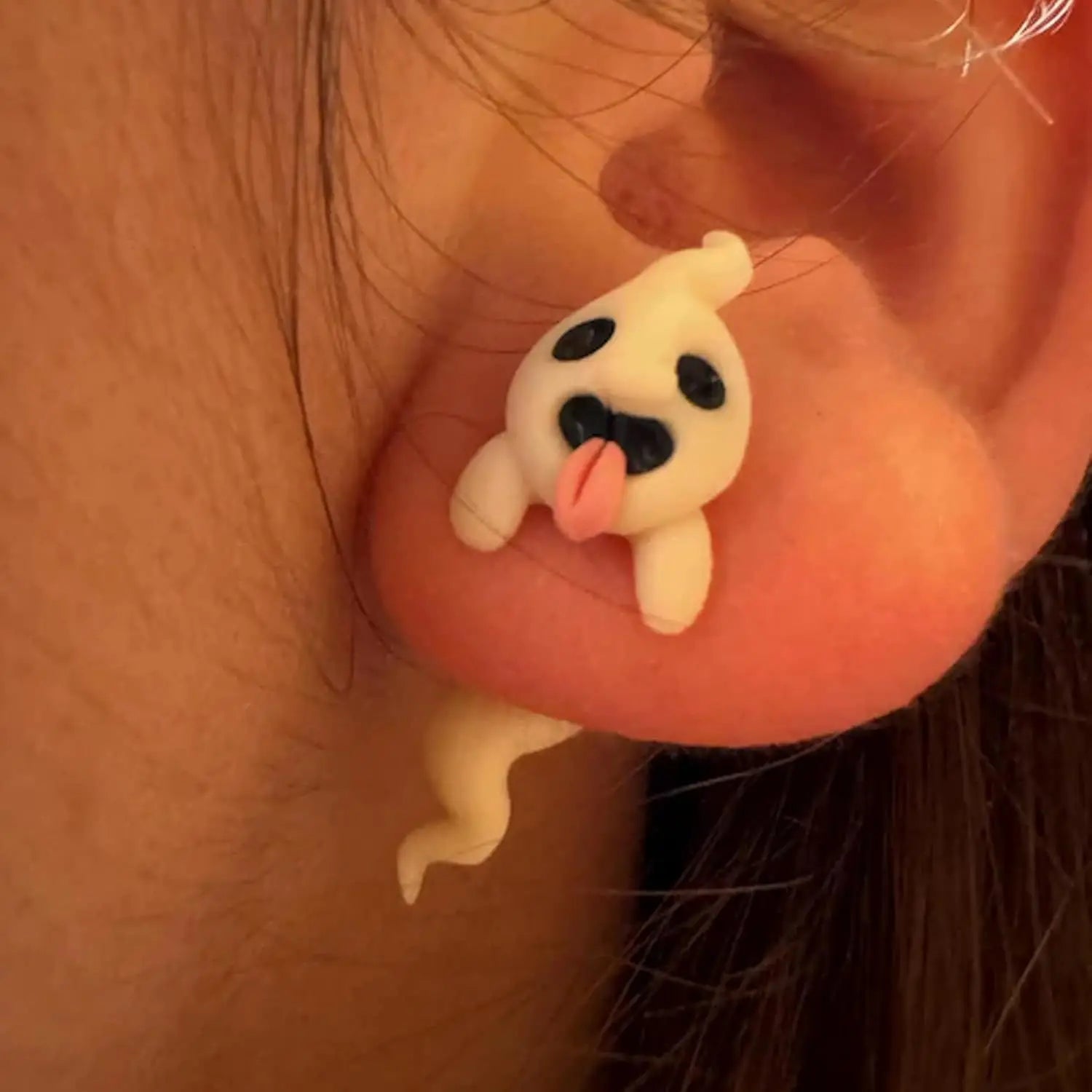 Bông Tai Ma Phát Sáng Cá Tính Halloween Độc Đáo