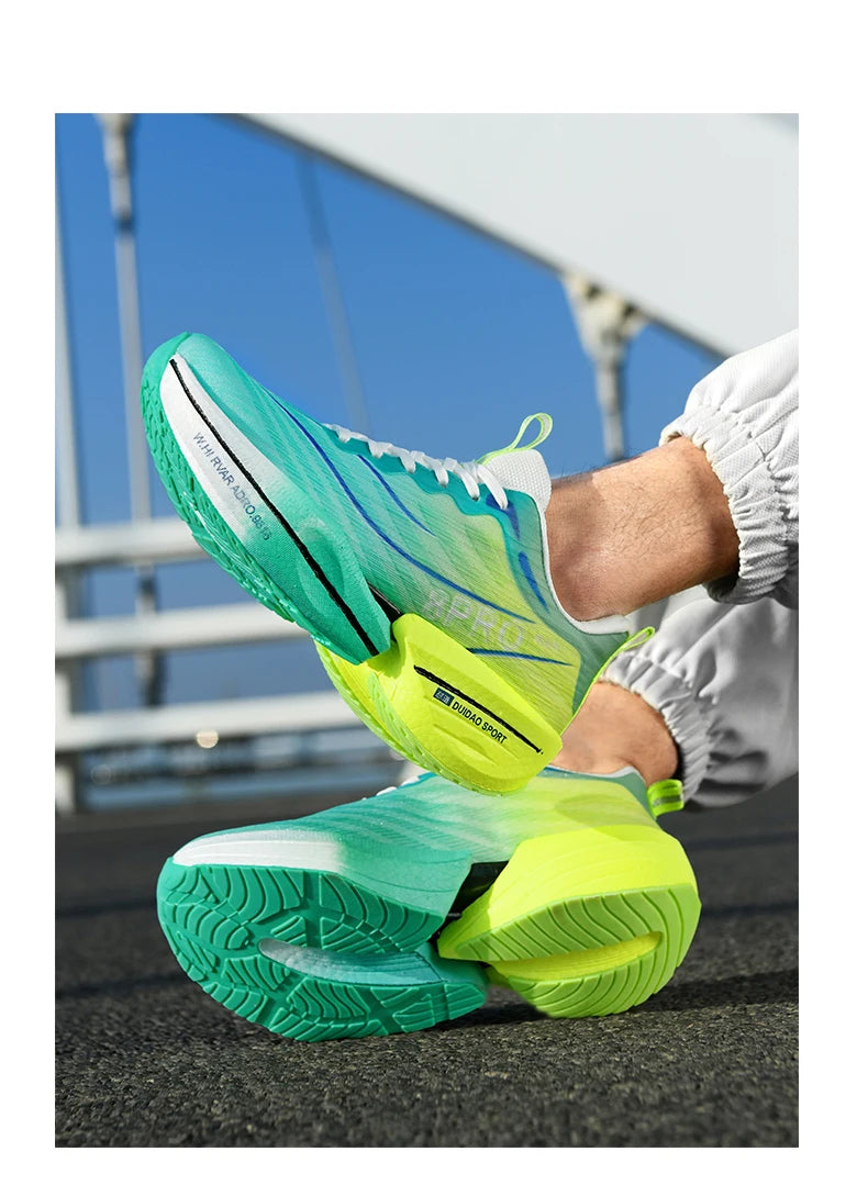 Giày Chạy Bộ Marathon 2025 Đệm Khí Siêu Nhẹ Nam Nữ