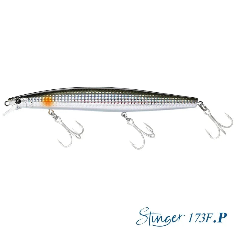 TSURINOYA Shore Fishing STINGER 173F Floating Minnow Silm Fishing Lure 173mm 37.5g Saltwater Hard Plastics Big Game Hard Bait