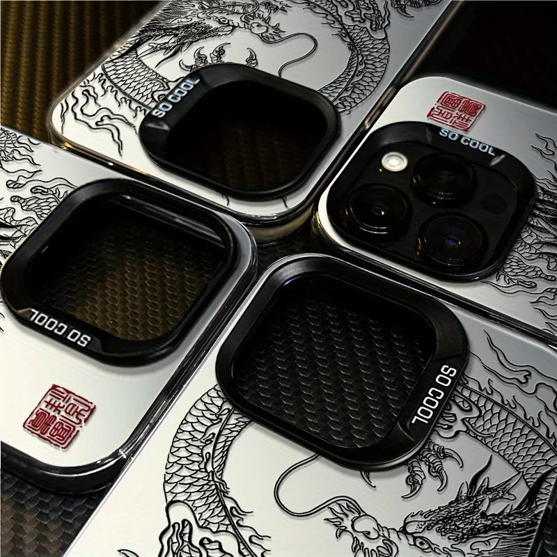 Ốp Lưng Nam XR Đen Mờ Dòng iPhone 16/15/14/13 Pro