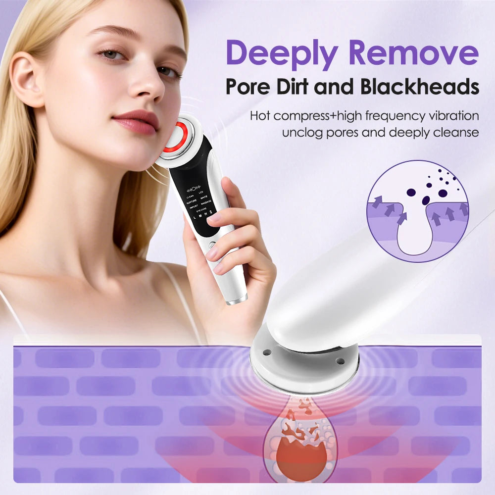 New 7in1 EMS Anti Aging LED Face Lift Device