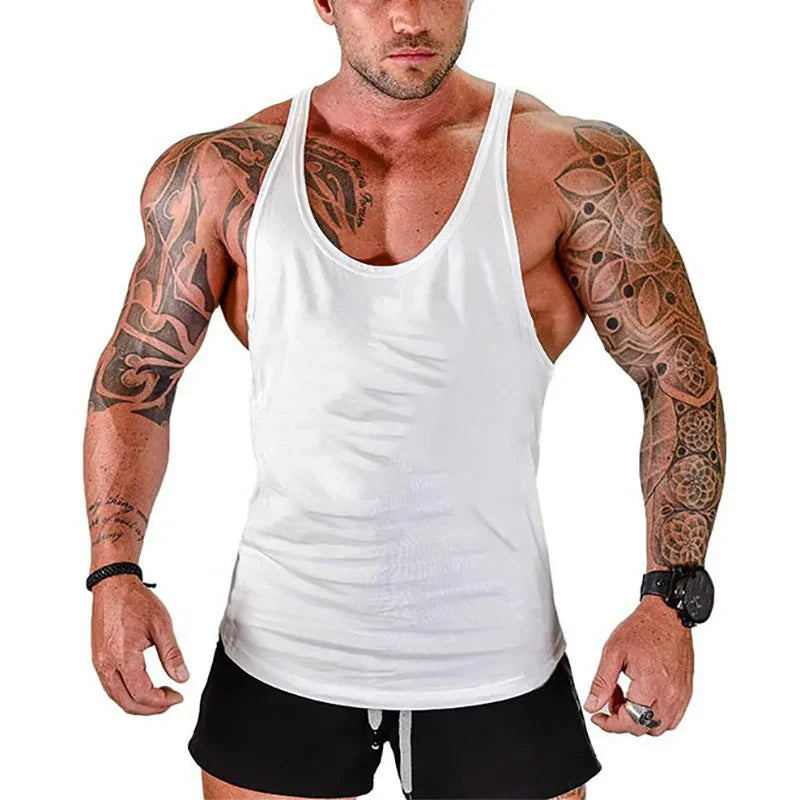 Áo Tank Top Nam Gym Cơ Bắp Tập Luyện Thể Hình Fitness - Daisan Mart