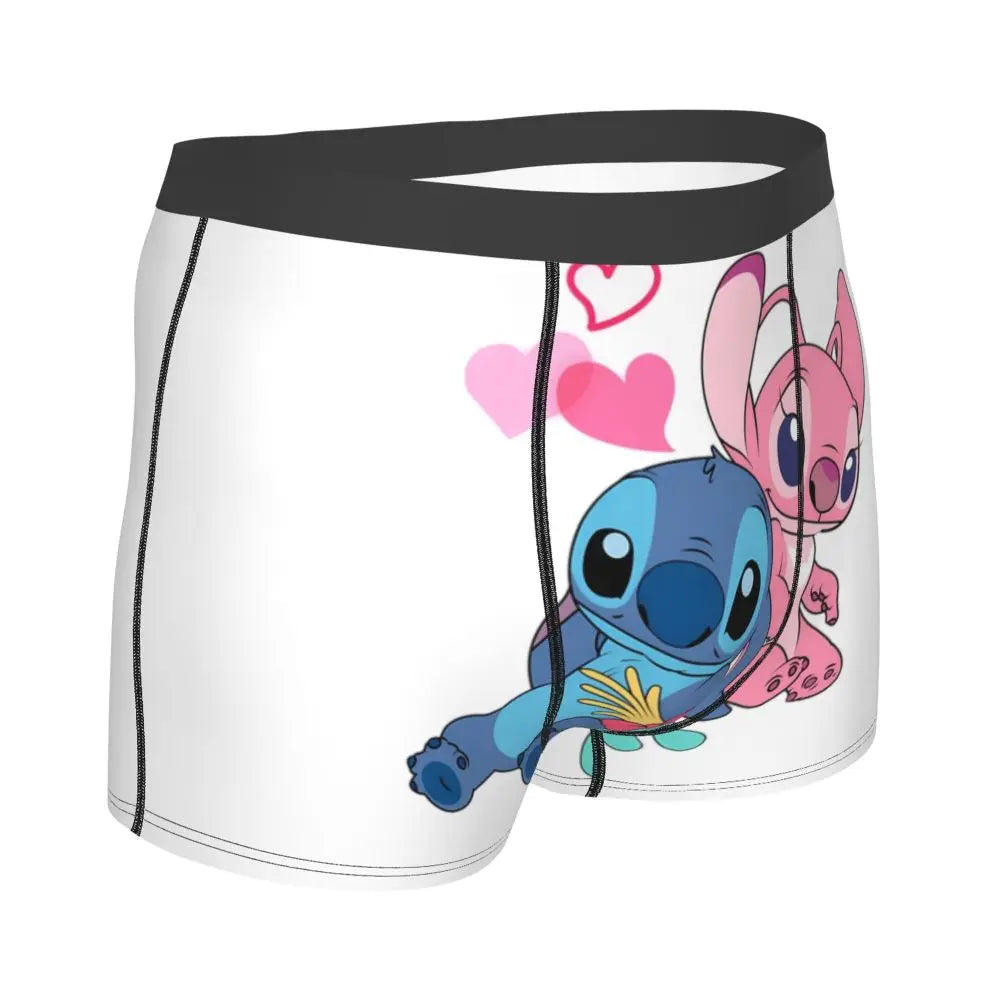 Quần Sịp Nam Lilo Stitch Thoải Mái Phong Cách Anime