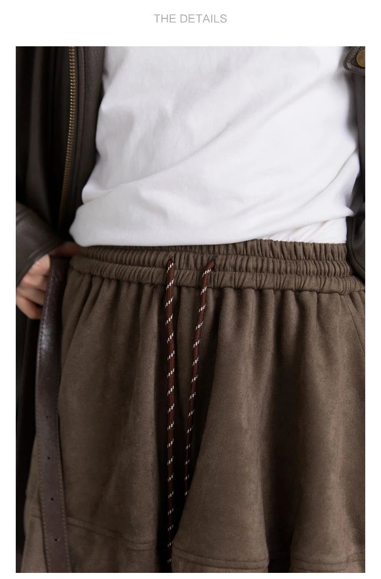 Chân Váy Nữ CHIC VEN Dáng Chữ A Hoa Retro Xuân Thu