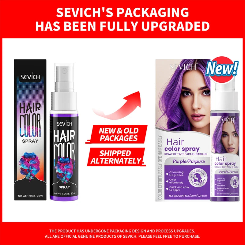 Hair Dye Spray 30ml - Fashionable Temporary Color