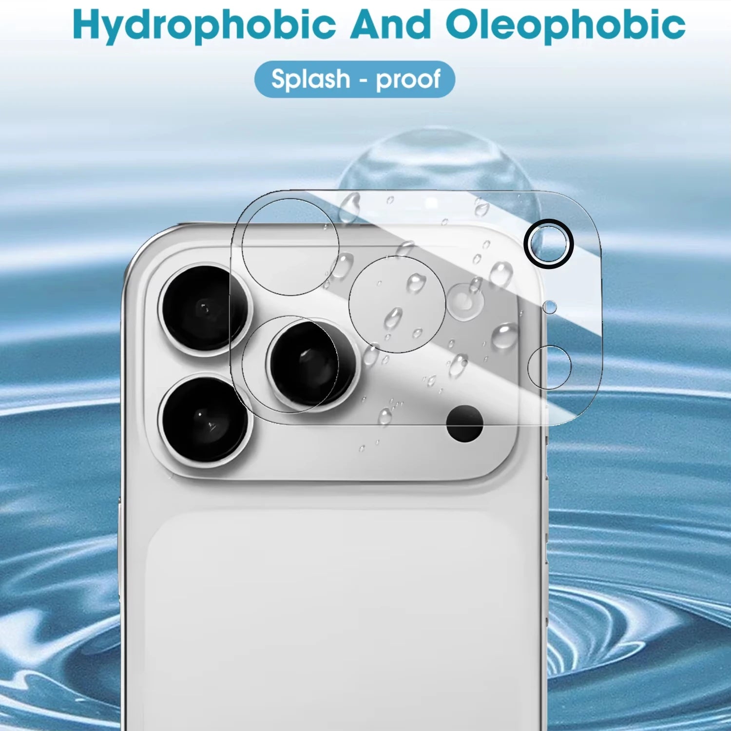 3-Piece Tempered Glass For iPhone 17/16/15/14/13/12/11 Camera