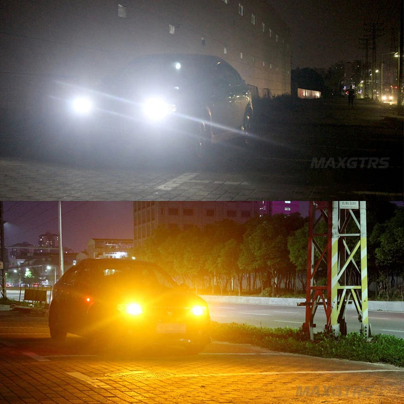 Canbus 12SMD Error-Free Color Changing LED Car Light Bulbs