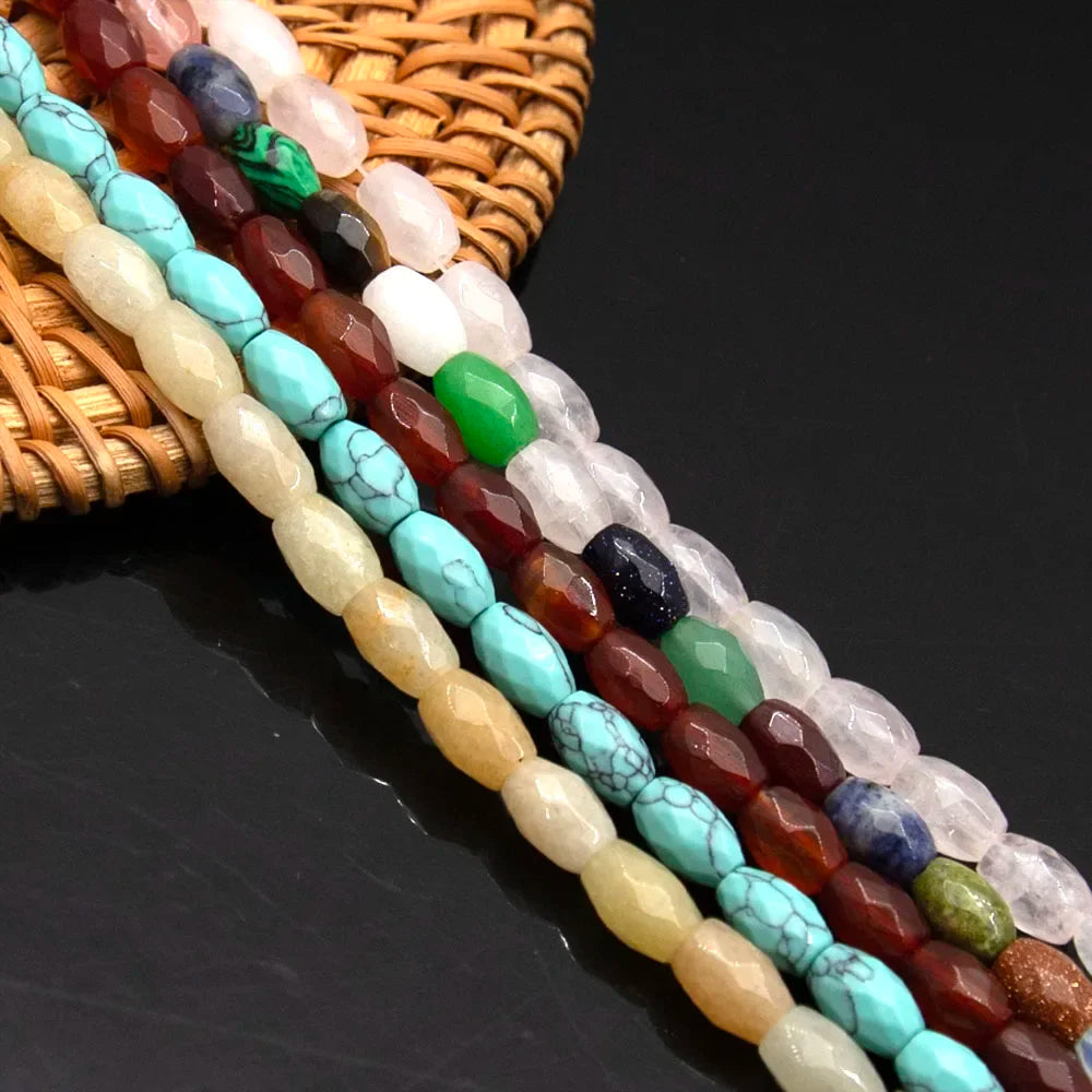 6x9mm Amethyst Column Beads Jewelry