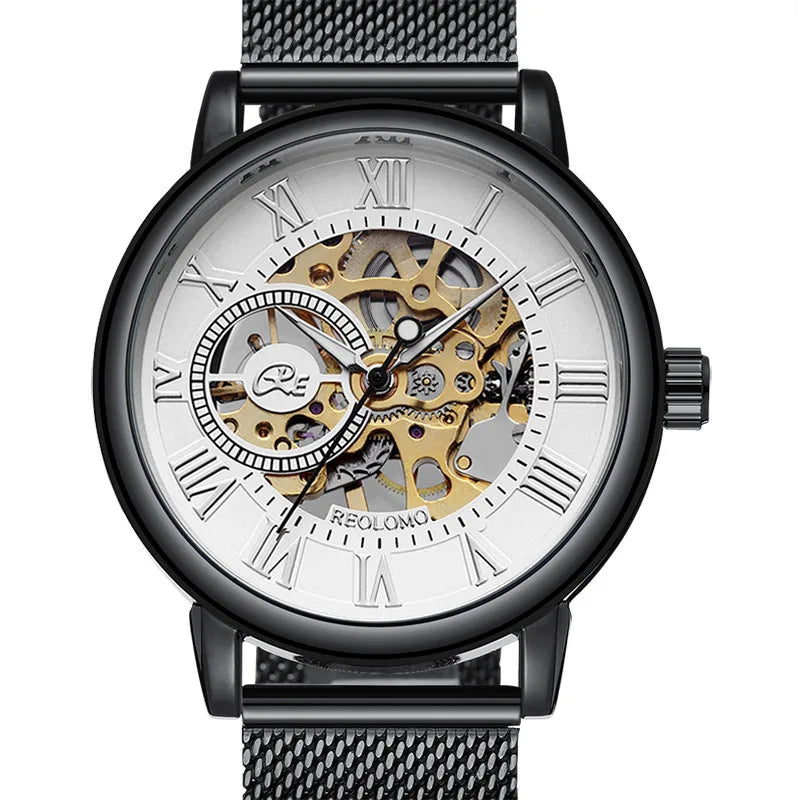 Đồng hồ cơ nam siêu nhẹ thời trang doanh nhân