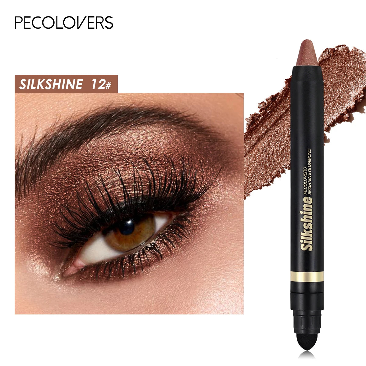 Waterproof Long Lasting Matte Glitter Eyeshadow Pen