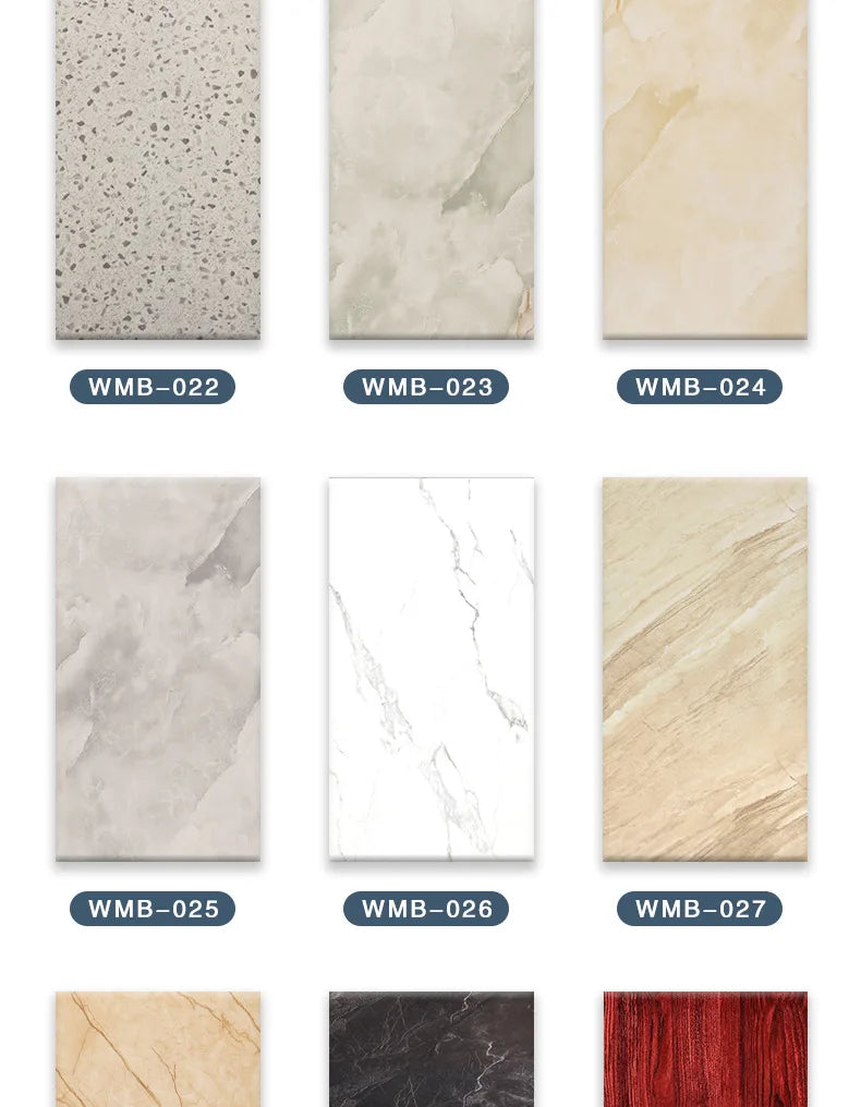 bathroom living room bedroom waterproof marbre self adhesive Imitation tegel wall stickers kitchen cabinets oil proof sticker