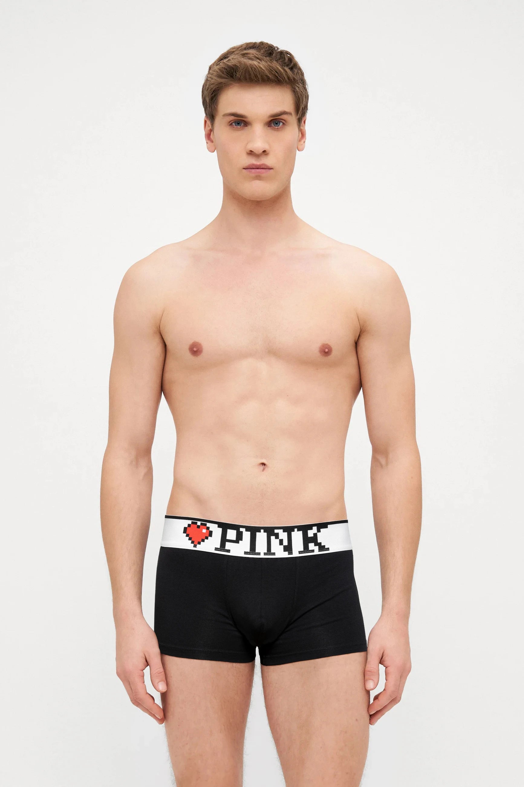 PINKHERO Men's Boxer Briefs with 5cm Wide Comfort Waistband - Soft Cotton Underwear, Premium Elastic Support &amp; Breathable Design