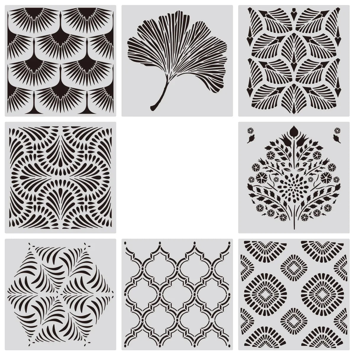 1Pcs 30*30cm Geometric Mandala DIY Layering Stencils Wall Painting Scrapbook Coloring Embossing Album Decorative Template