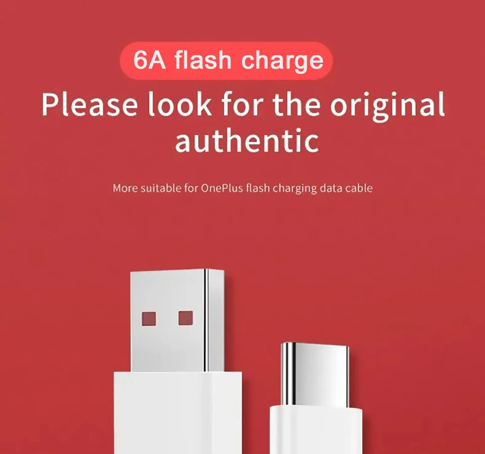 Cáp Sạc Nhanh 65W PD3.0 Cho OnePlus - USB C to C - Daisan Mart