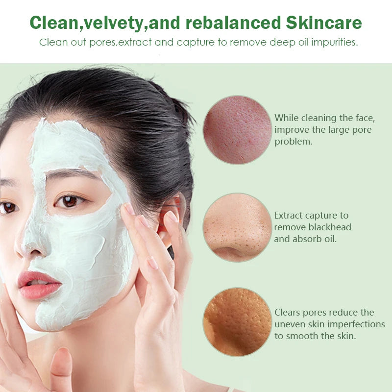 Green Tea Mask for Blackheads &amp; Pore Tightening