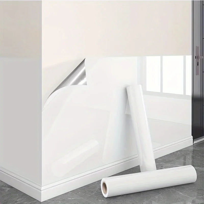 Self-Adhesive Waterproof Wall Stickers Marble and Tile Patterns Easy Match Washable for Kitchen Bathroom Renovating Wallpaper