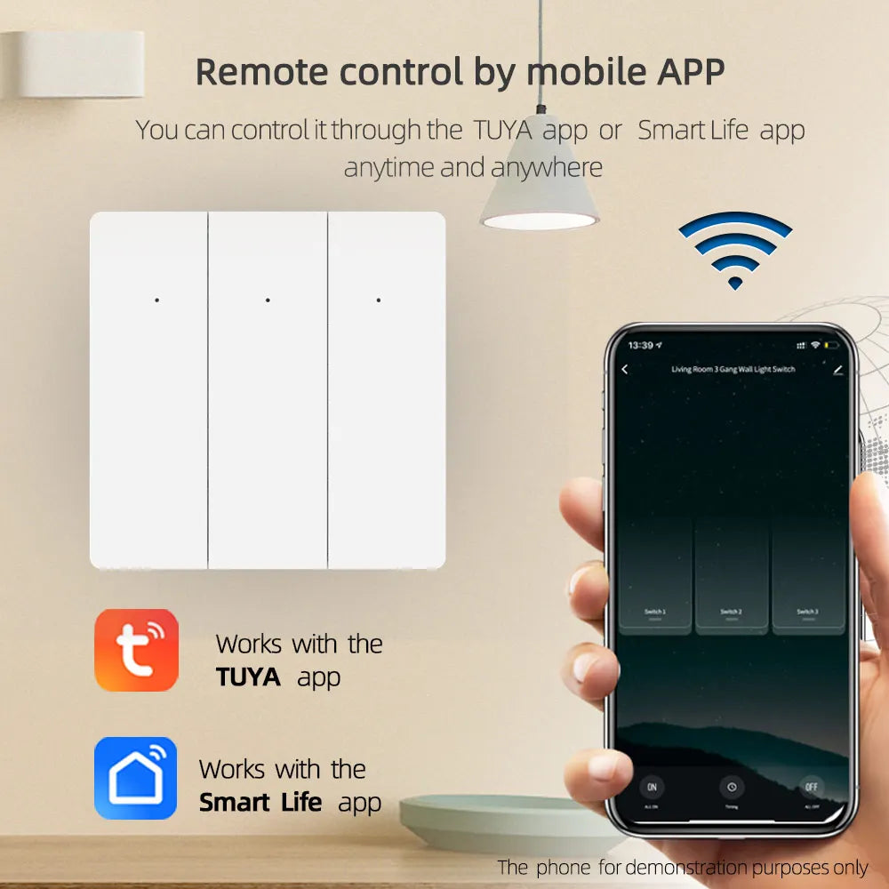 Dawnjoy Zigbee Smart Switch 1/2/3 Gang
