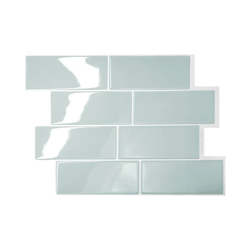 1Pcs New Self-adhesive 3D Wall Tile PVC DIY Wall Sticker Multifunction Waterproof Peel and Stick Wallpaper Home Decor