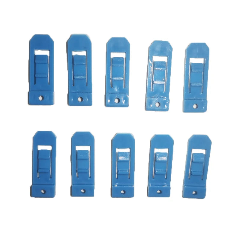 10 pieces SUP paddle board Surfboard Fin Clips 41*14mm Buckle Surfboard Tail Clip Water Separator Water Ski Board Fish Fin Clip