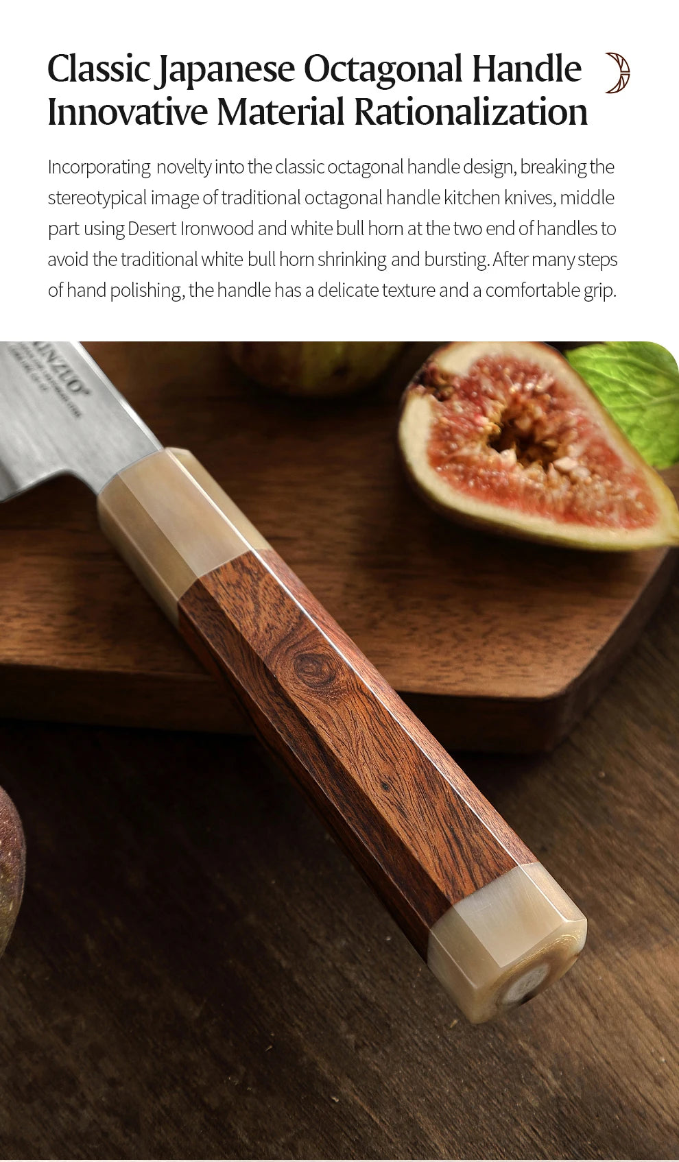 Dao Nhà Bếp XINZUO 5.5 Lưỡi Thép Nhật ZDP189 Cao Cấp