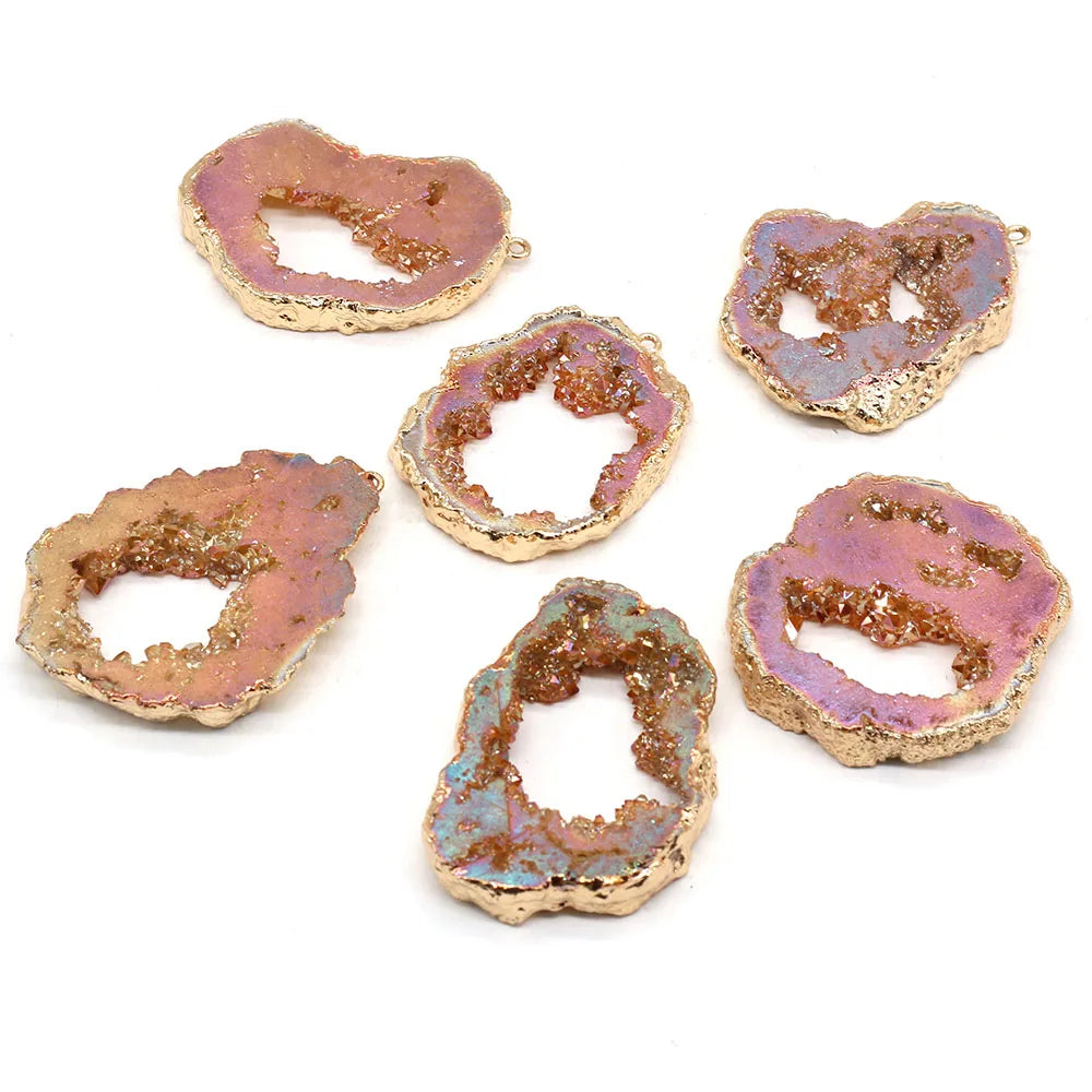 Handmade Natural Quartz Gemstone Pendant