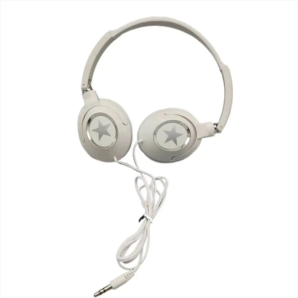 HiFi bass over-ear headphones, stereo, flexible