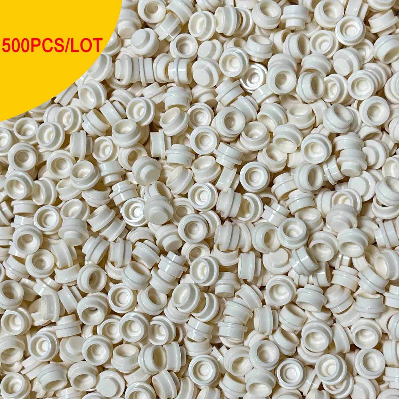 500PCS/LOT MOC Small Bricks 6141 Plate 1x1 Round Transparent Building Blocks Ocean Seascape Seawater Parts DIY Toys