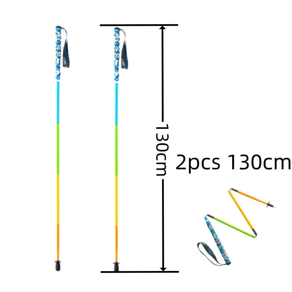 2023 Ultra Light Carbon 5 Section Folding Trekking Pole