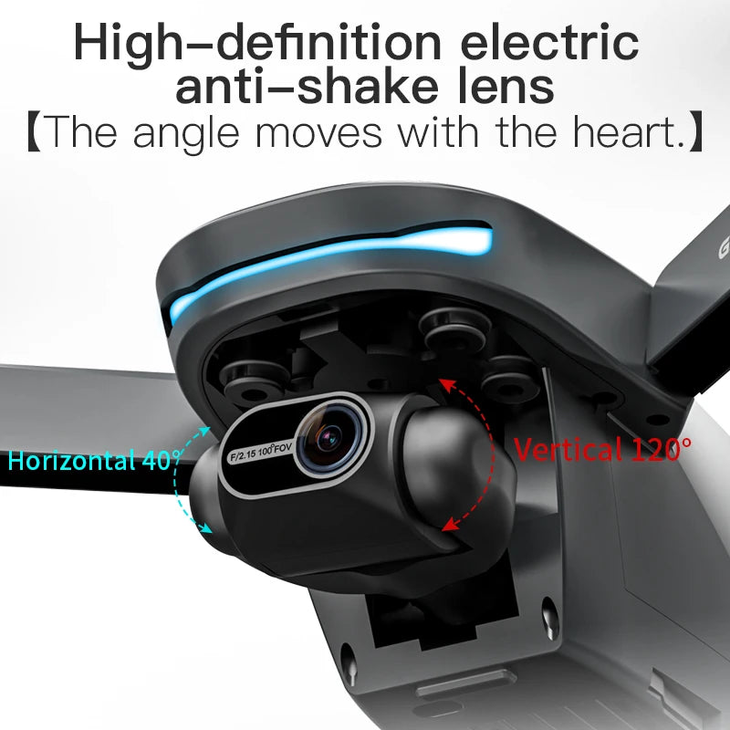 L200 Pro Max 5000M GPS Drone 8K Professional HD Camera FPV Dron 2-Axis Gimbal Foldable Obstacle Avoidance RC Quadcopter VS L600