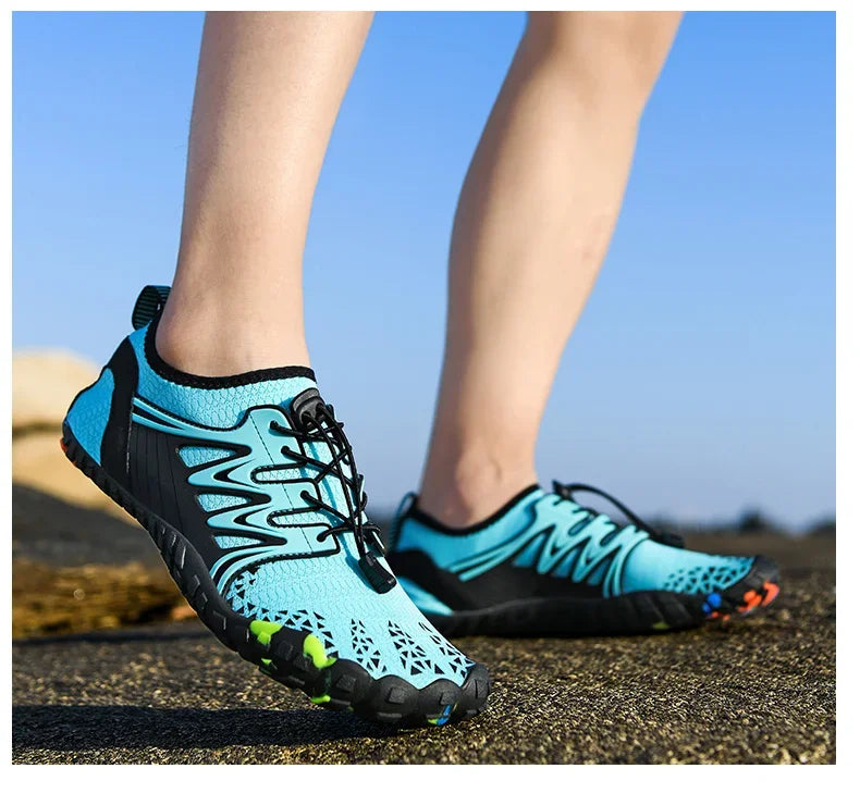 Unisex Water Shoes Quick-Dry Aqua Shoes Drainage Wading Shoes Beach Sports Swim Sandals Yoga Barefoot Diving Surfing Sneakers