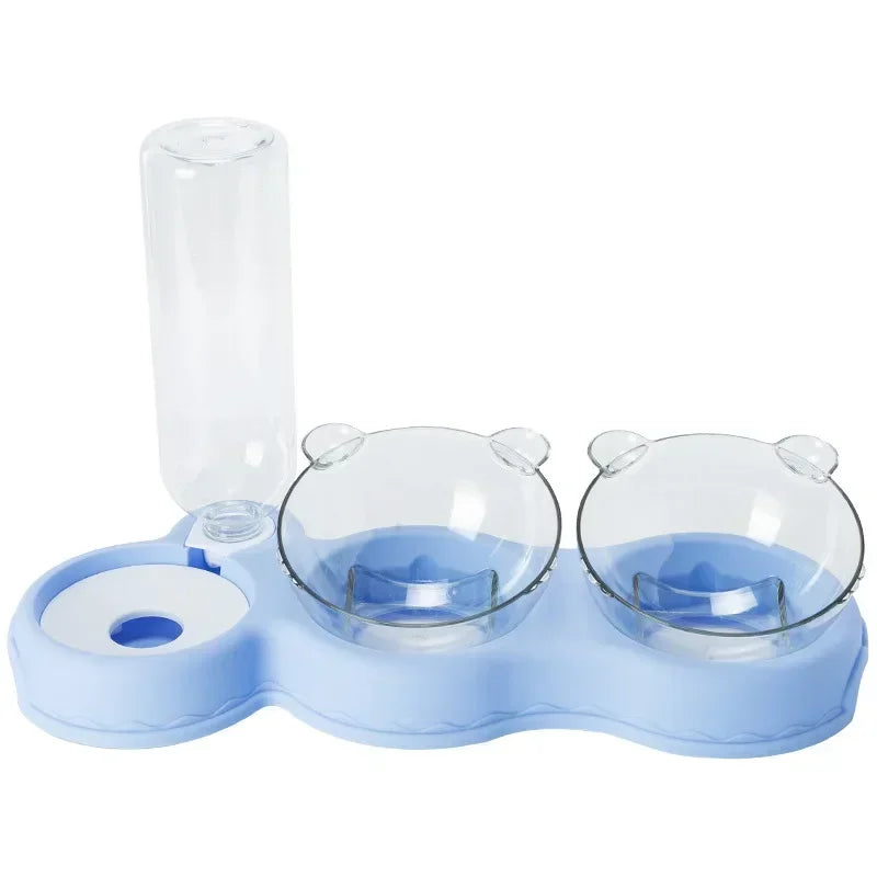 3-in-1 Spill-Proof &amp; Automatic Pet Bowl