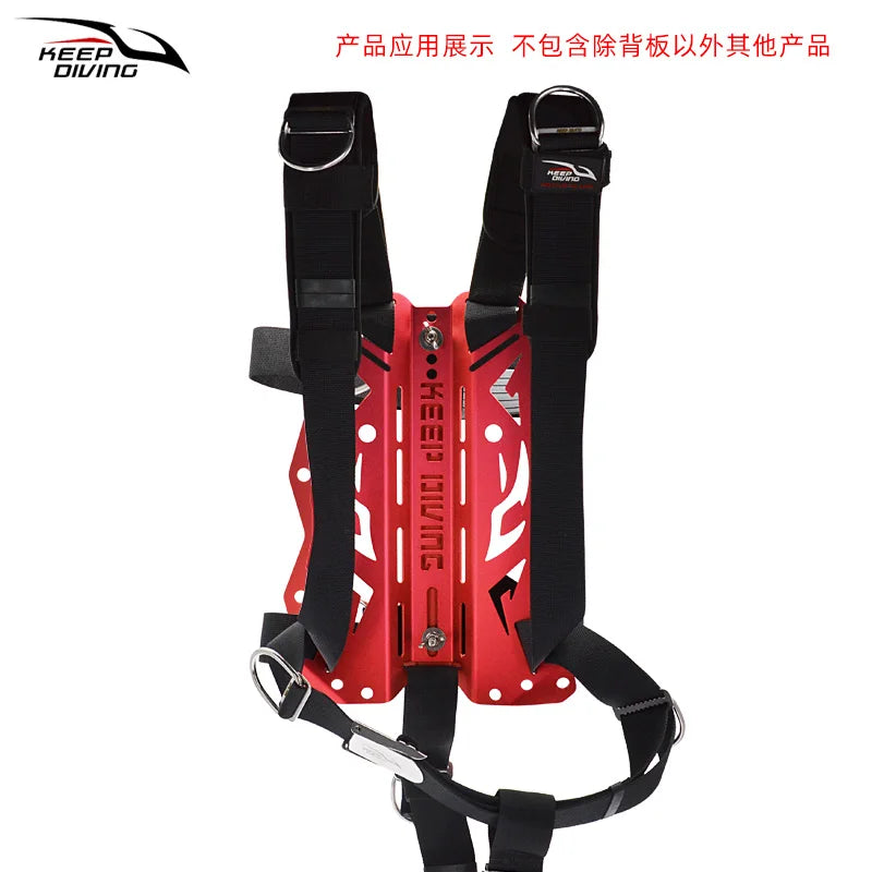 Aluminum Alloy Technic Diving Backplate Wing BCD Ultralight backplane For Scuba Diving  Harness System Hardware Backmount