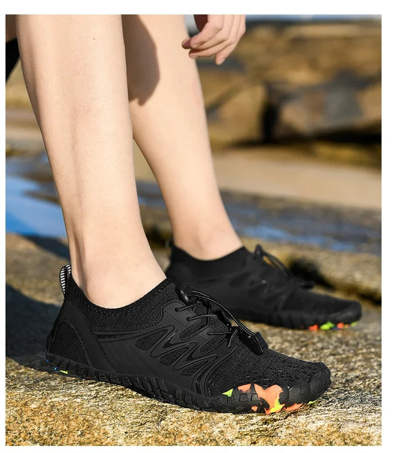 Unisex Water Shoes Quick-Dry Aqua Shoes Drainage Wading Shoes Beach Sports Swim Sandals Yoga Barefoot Diving Surfing Sneakers