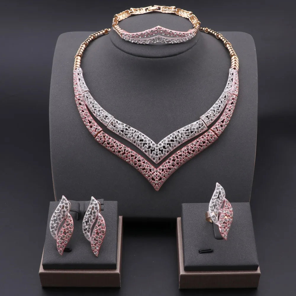 Dubai Gold Jewelry Set - Classy &amp; Luxurious