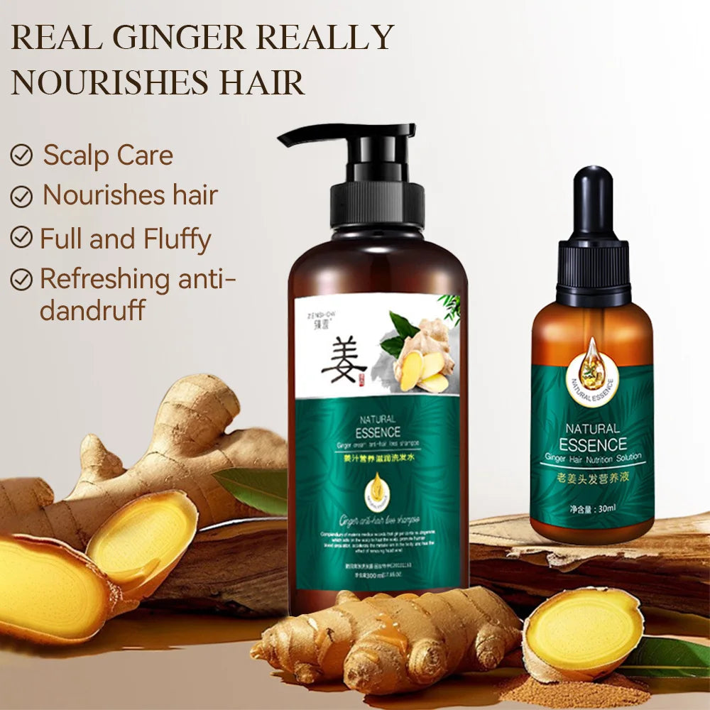 Natural Ginger Smooth Hair Shampoo 500ml