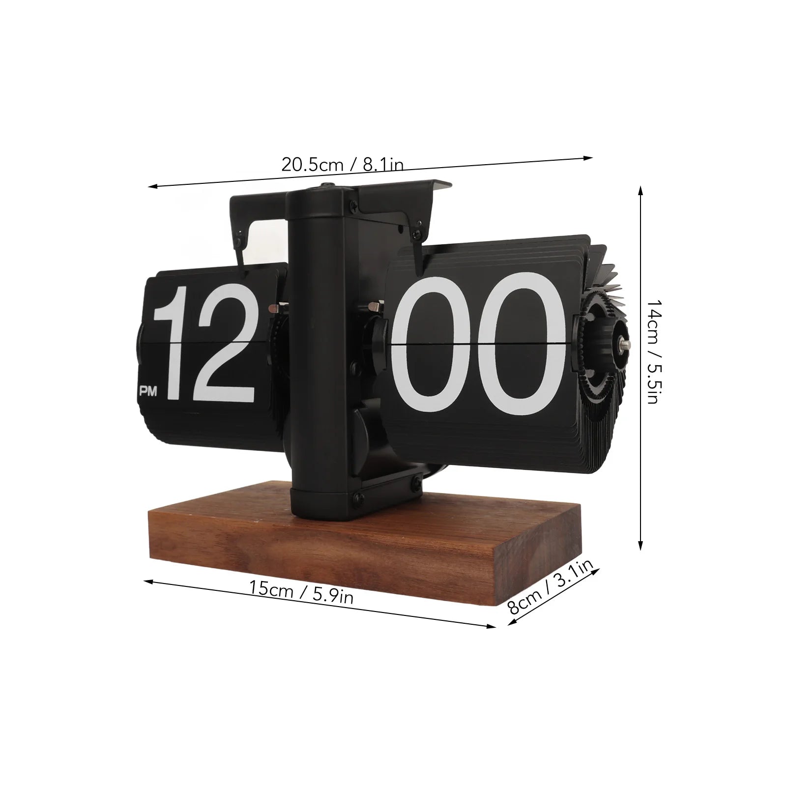 Retro Automatic Flip Clock for Room Decoration