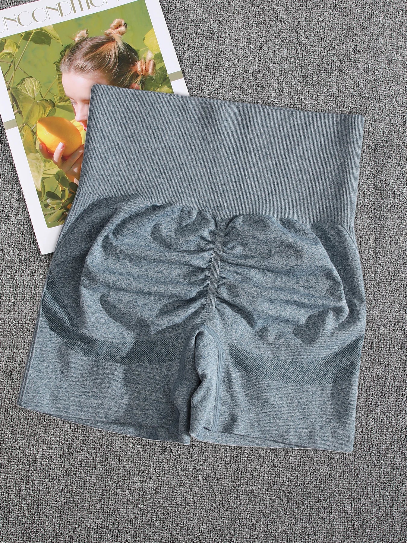 Women's Tie Dye High Waisted Sports Shorts