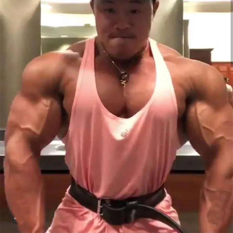 Men's Summer Quick Dry Sleeveless Sports T-Shirt