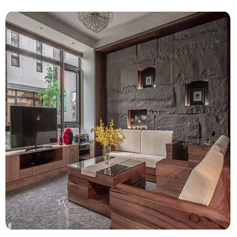 PU Wall Panels 5 Pieces 120x60 Interior Decoration