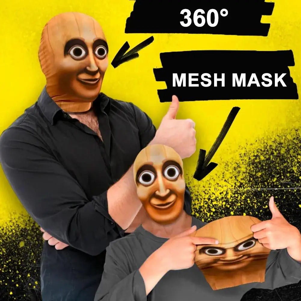 Mặt Nạ 3D Vui Nhộn - Đạo Cụ Hóa Trang Linh Hoạt