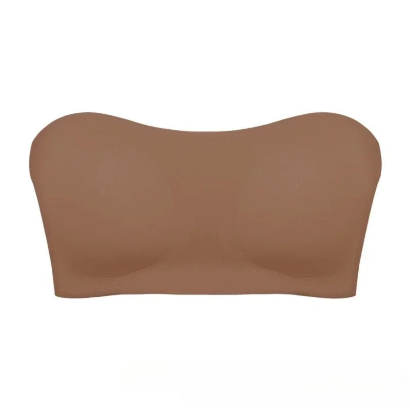 Women's Wireless Push-Up Bra Enhances Smooth Back Beauty