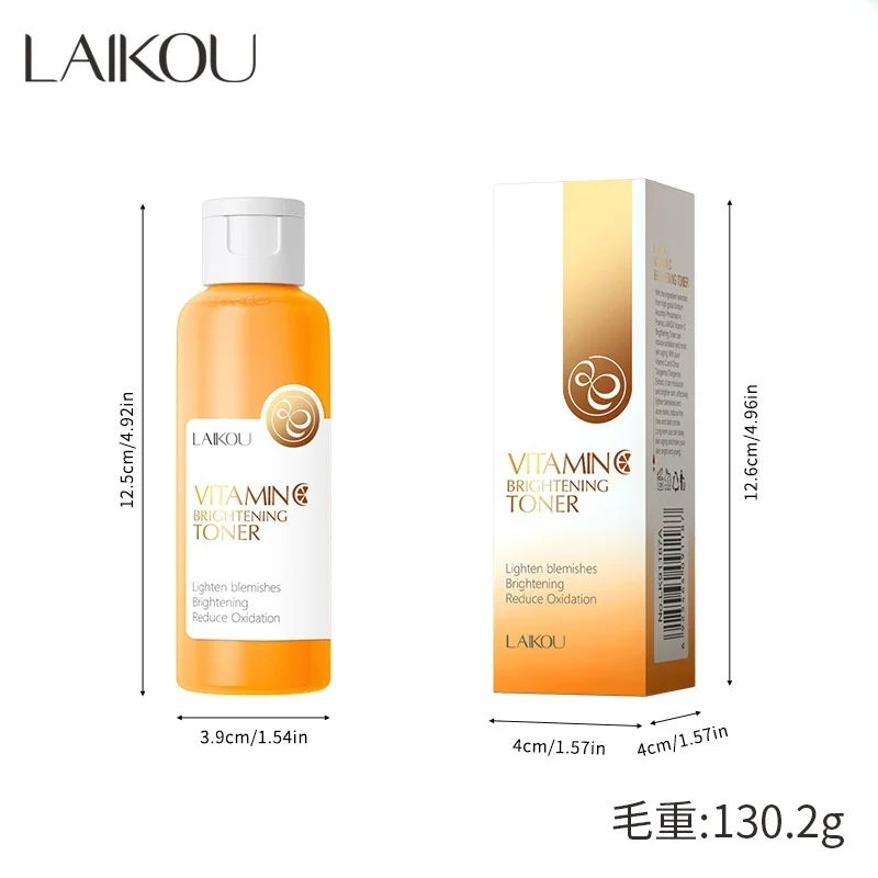 Vitamin C Brightening Toner 100ml Skin Care Hydrating Moisturizer for Glowing Skin with Antioxidant Properties Korean Skin Care