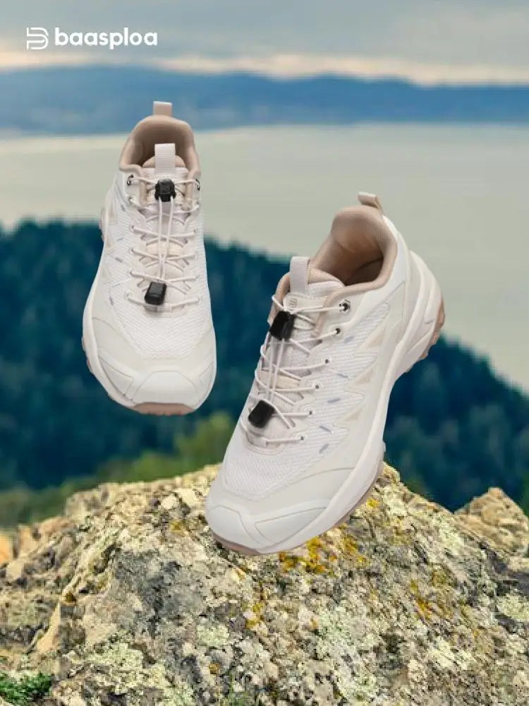 Baasploa Women's Fashion Anti-Slip Mountaineering Shoes