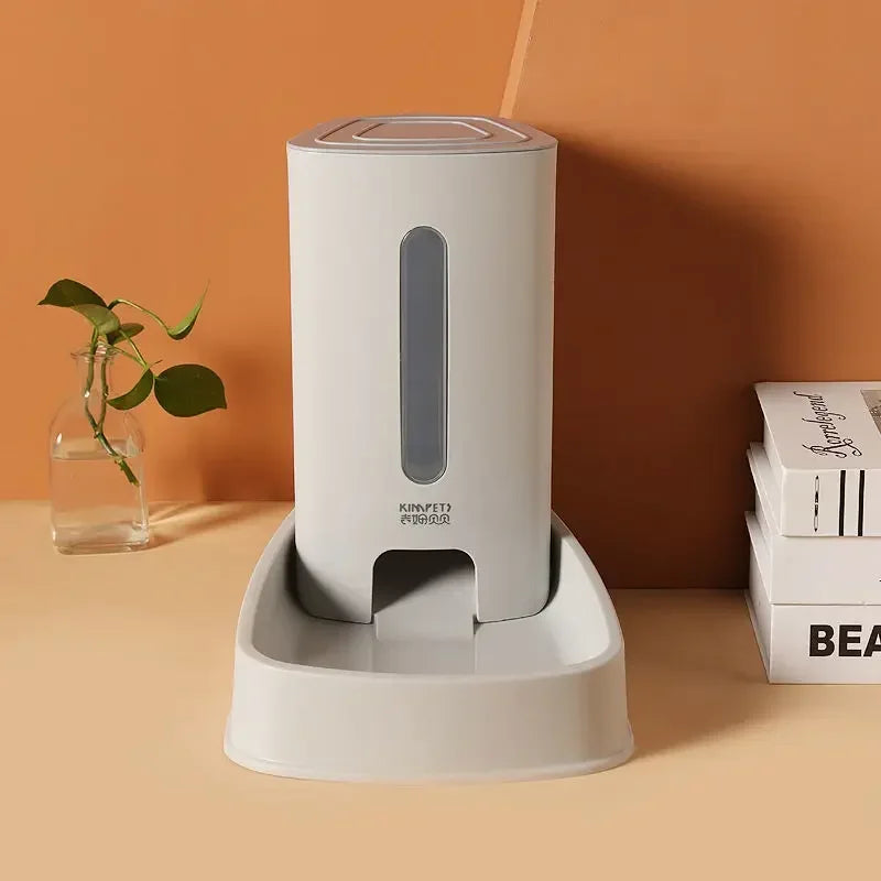 Pet Supplies, Large Capacity Water Dispenser, Automatic Feeder Drinking Water, Dry Wet Separation Food Container, Pet Cat - Daisan Mart