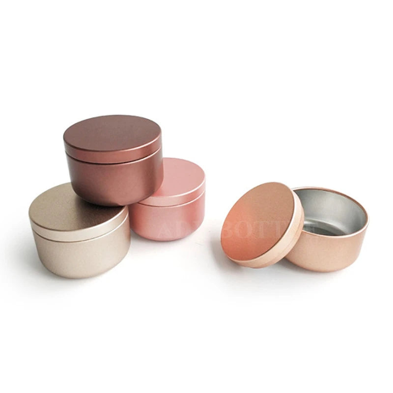 Wholesale 50ml Tea Can 53*37mm Coffee Powder Candle Sealed Aluminum Can Small Tea Can Aluminum Box Wholesale